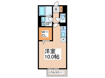 間取図 コゥジィーコートⅠ