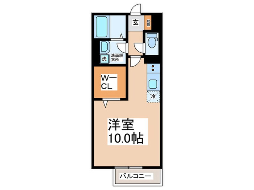 間取図 コゥジィーコートⅠ