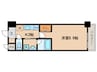 アミティエ山科 1Kの間取り