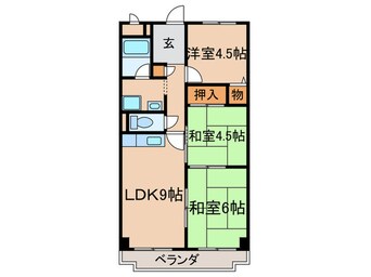 間取図 シャトーエトワール