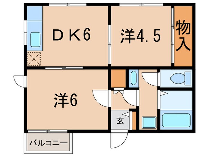 間取り図 ヴィラ・セリゼーハイツ