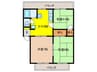 ビバライフ 3DKの間取り