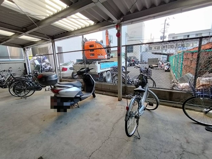 バイク置き場 エスポワール21