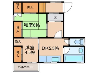 間取図 出在家ビル