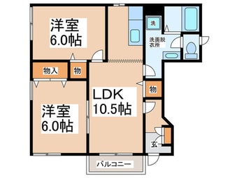 間取図 ナ－エパルクⅠ