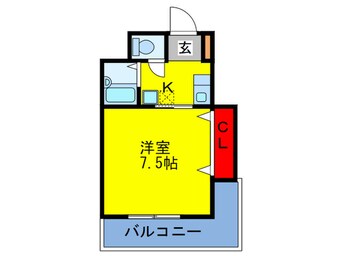 間取図 中之島アンフィニ