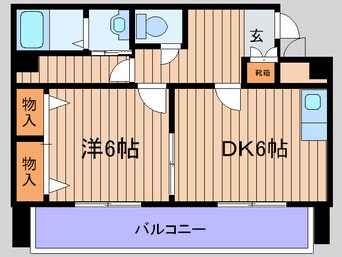 間取図 中之島アンフィニ