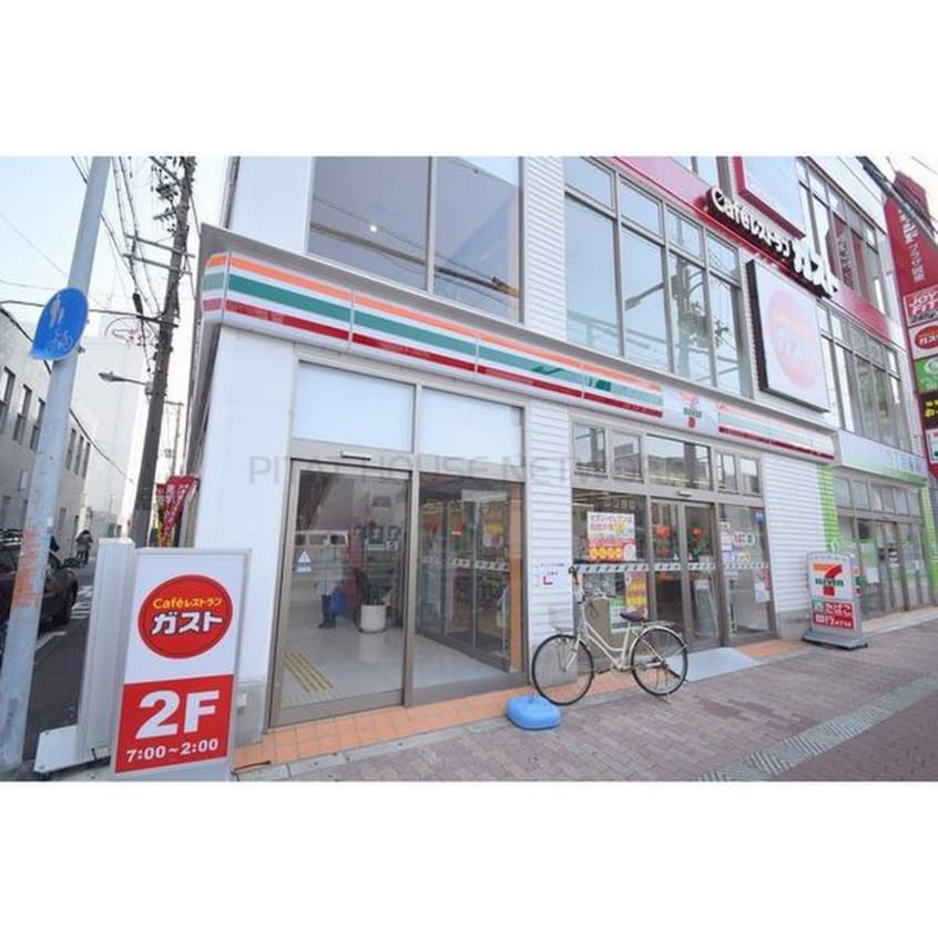 セブンイレブン(コンビニ)まで350m ドムス蒲生