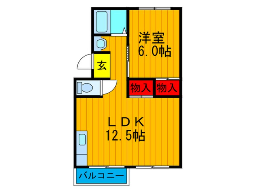 間取図 志智マンション