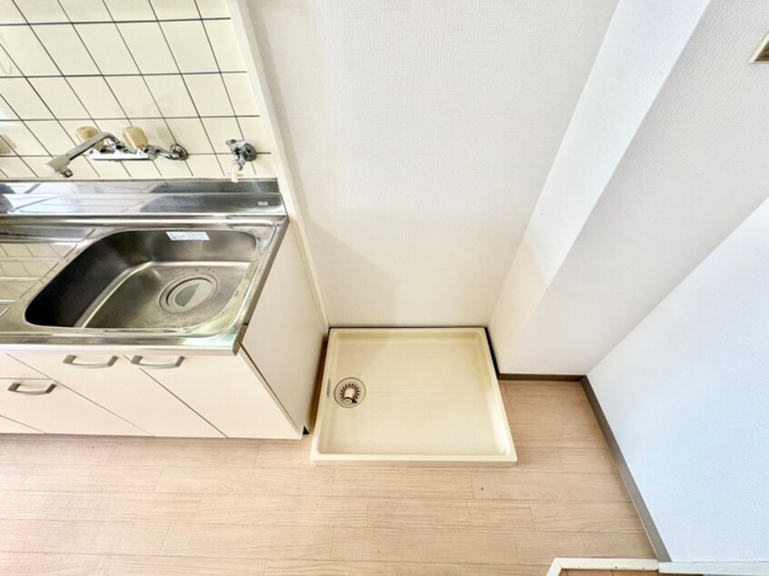 洗濯機置場 リアライズ上新庄駅前