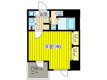 間取図 ルクレ西長堀