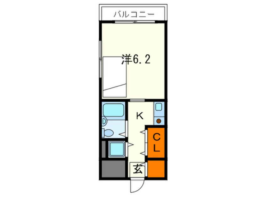 間取図 フレンズ王子公園