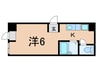 川原ビル 1Kの間取り