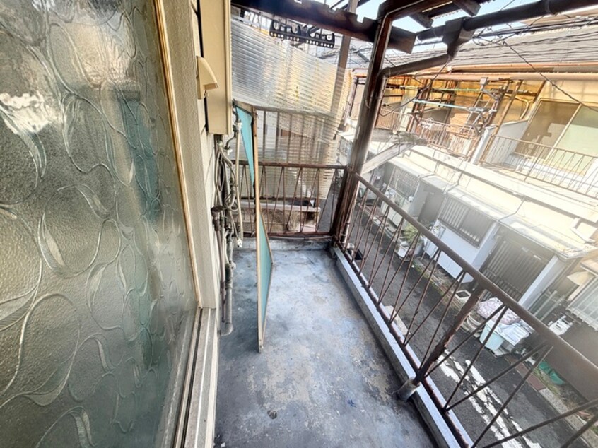 洗濯機置場 高見の里6丁目吉牟田様連棟借家