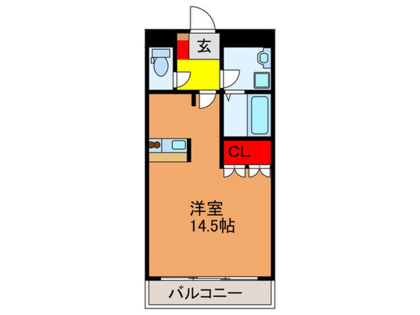 間取図 ガ－デニングヒルズ門真南