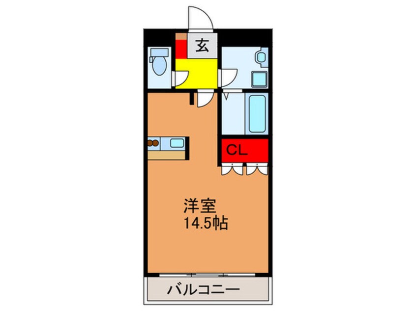 間取図 ガ－デニングヒルズ門真南