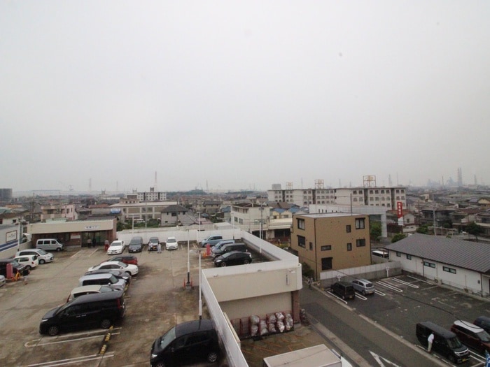 室内からの展望 ル・シェルブルーはりま