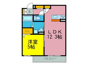間取図 シャーメゾン ニーム