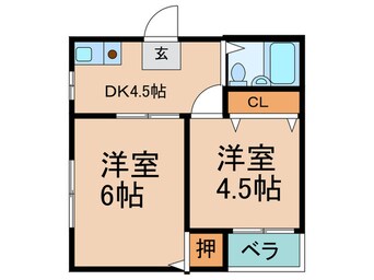 間取図 フォンタルノース