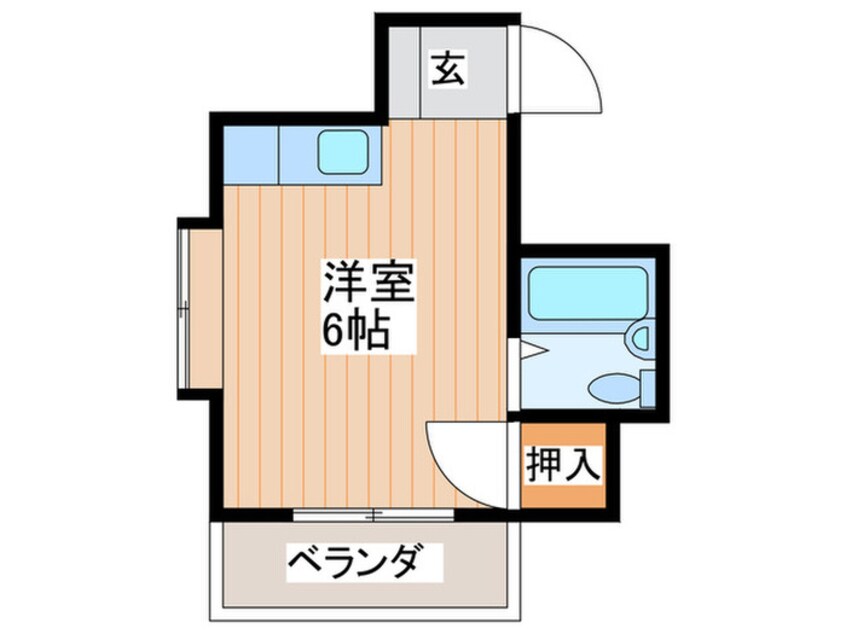 間取図 シティ－ハイツ萱島