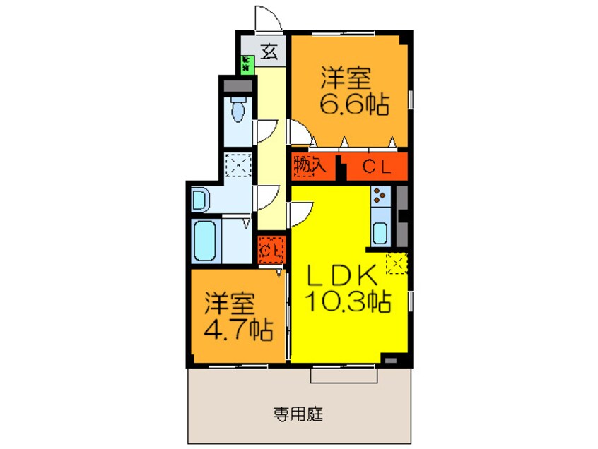 間取図 ミリオン志紀