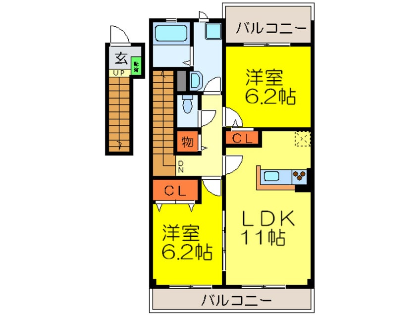 間取図 ミリオン志紀