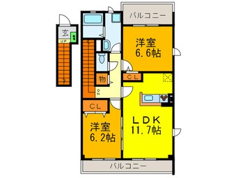 間取図 ミリオン志紀