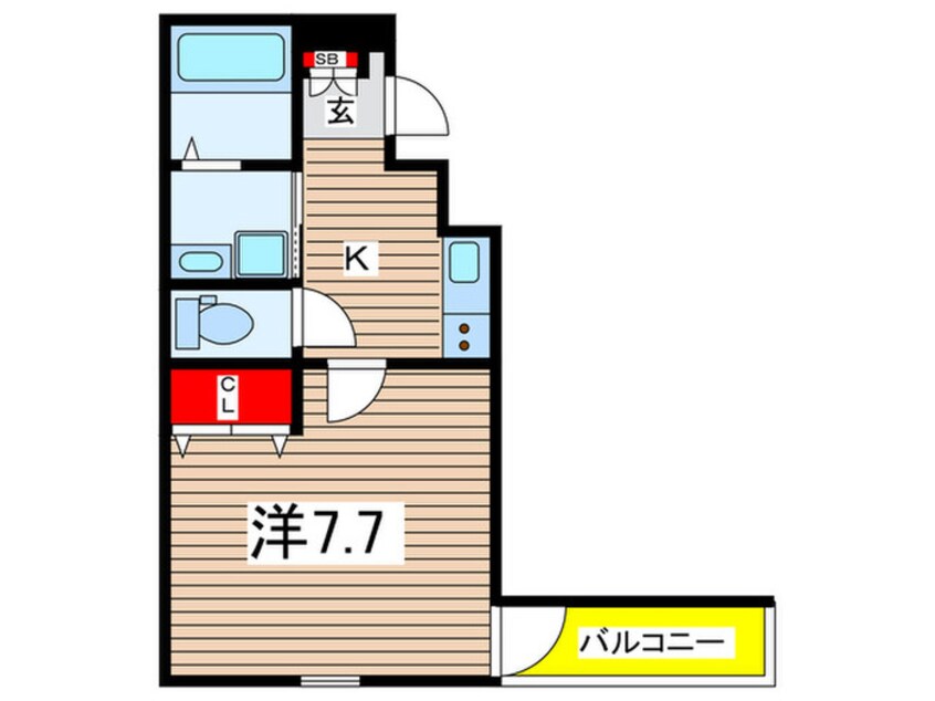 間取図 フジパレス尼崎三反田Ⅰ番館