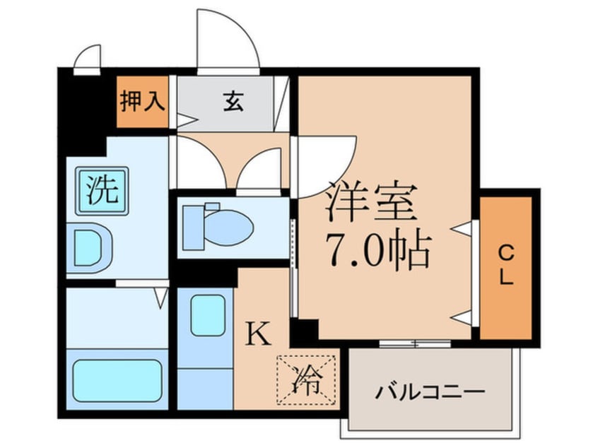 間取図 サンレーベ東垣外