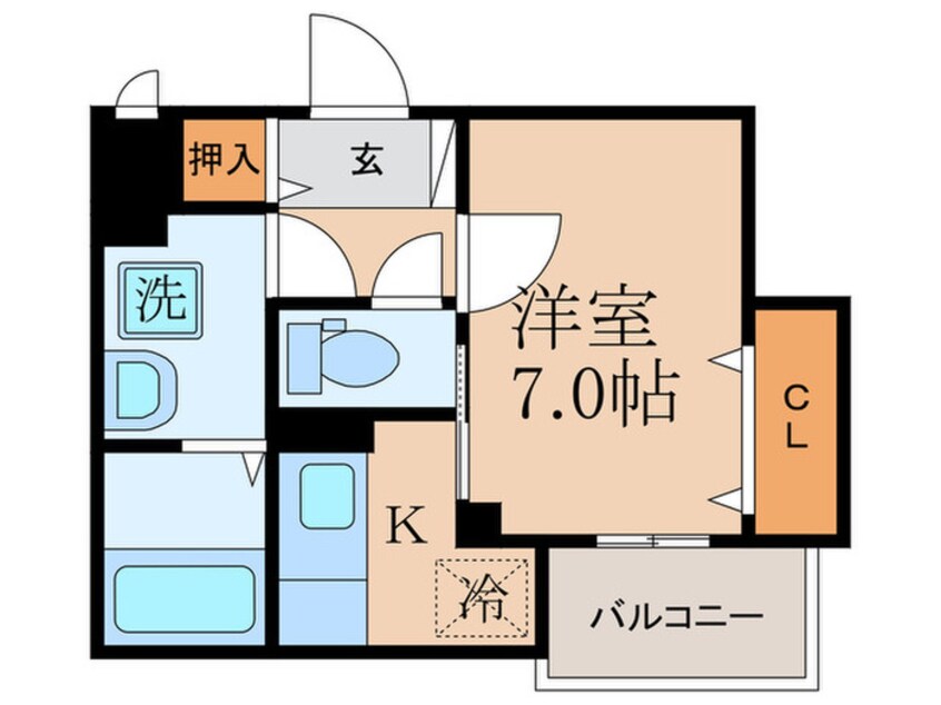 間取図 サンレーベ東垣外