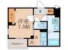 サンレーベ東垣外 1Kの間取り