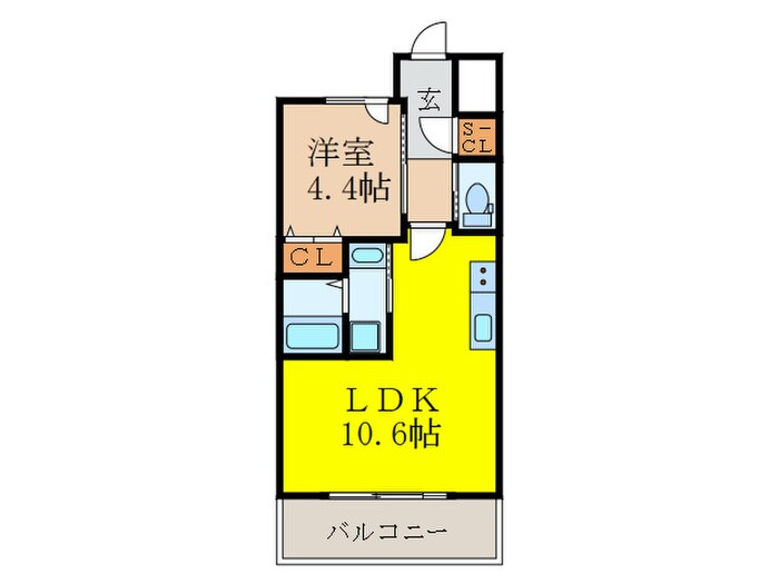 間取り図 スプランディッド新大阪キャトル