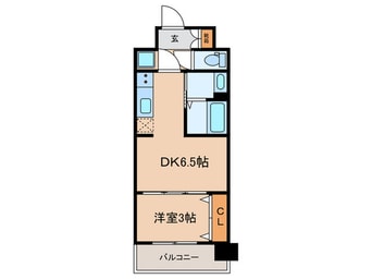 間取図 ﾌﾟﾚｻﾝｽTHEKYOTO粋都(402)