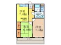 第２光ハイツの間取図