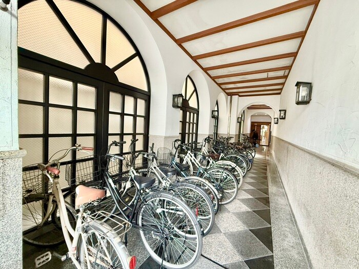 駐輪場 松下善ビル