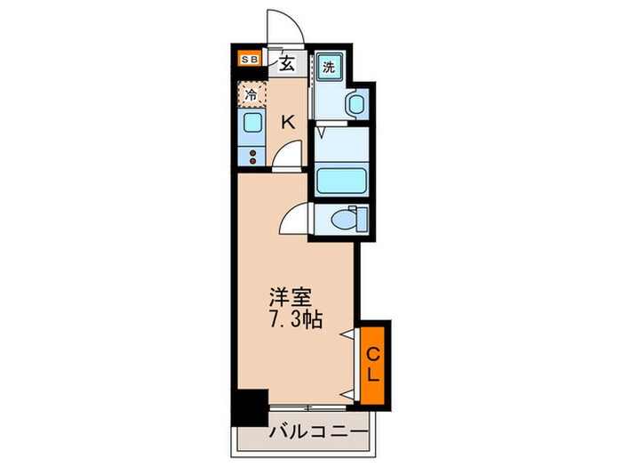 間取り図 Uresidence京橋