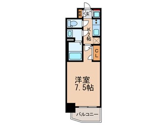 間取図 S-RESIDENCE大阪九条North