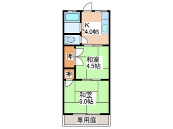 間取図 笹倉ハイツ