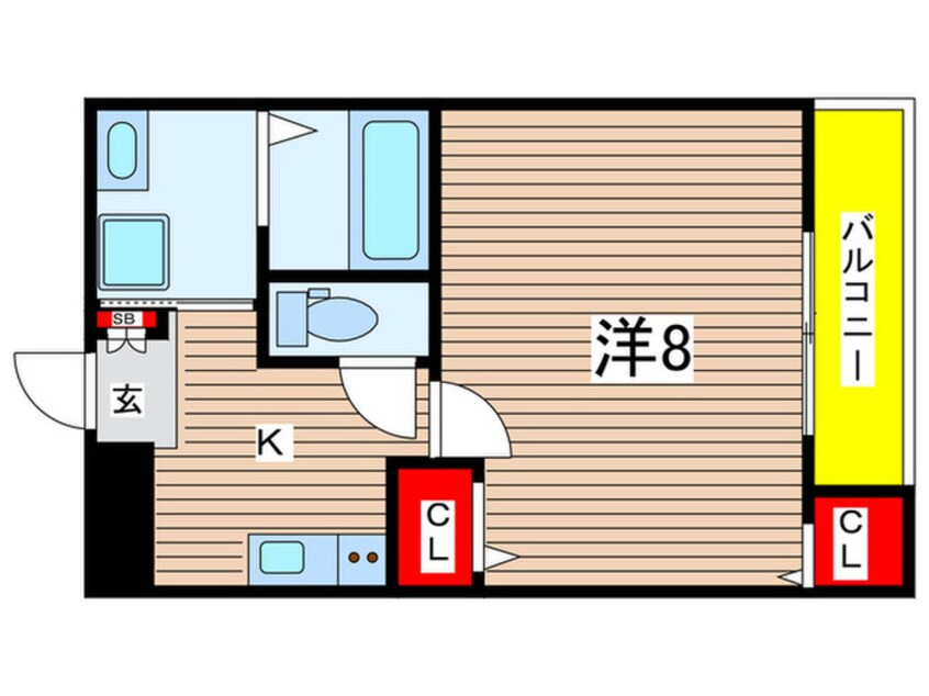 間取図 フジパレス尼崎三反田Ⅲ番館