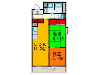 間取図 ベルデフロレアール