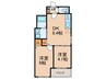 ｍａｉｓｏｎ　Ｍ＆Ｗ 2DKの間取り