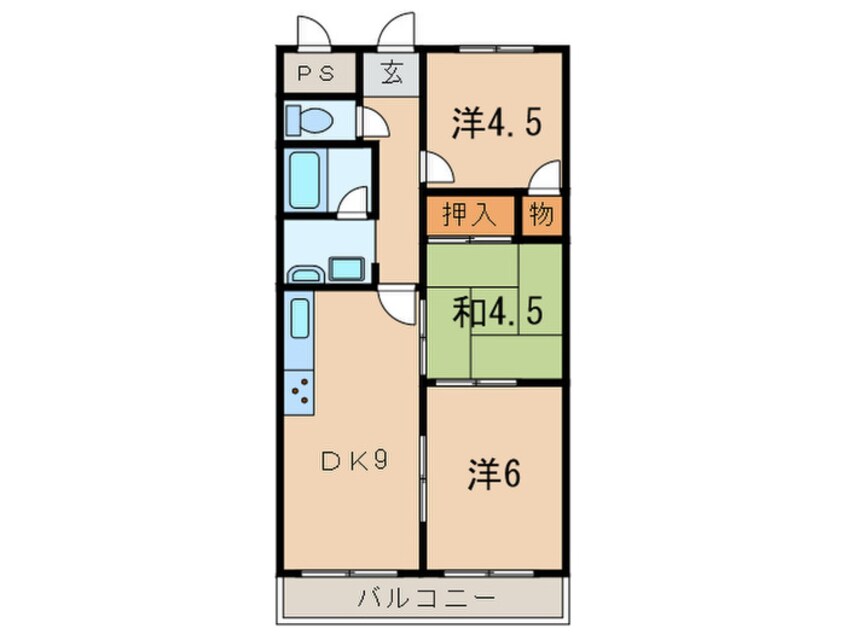 間取図 甲子園ＧＨ