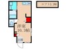 仮)あんしん＋大蓮東08-1084 1Rの間取り