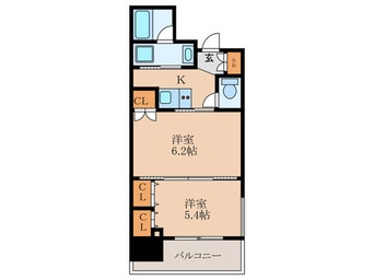 間取図 ﾌﾟﾚｻﾝｽ昭和通ESRISE(803)