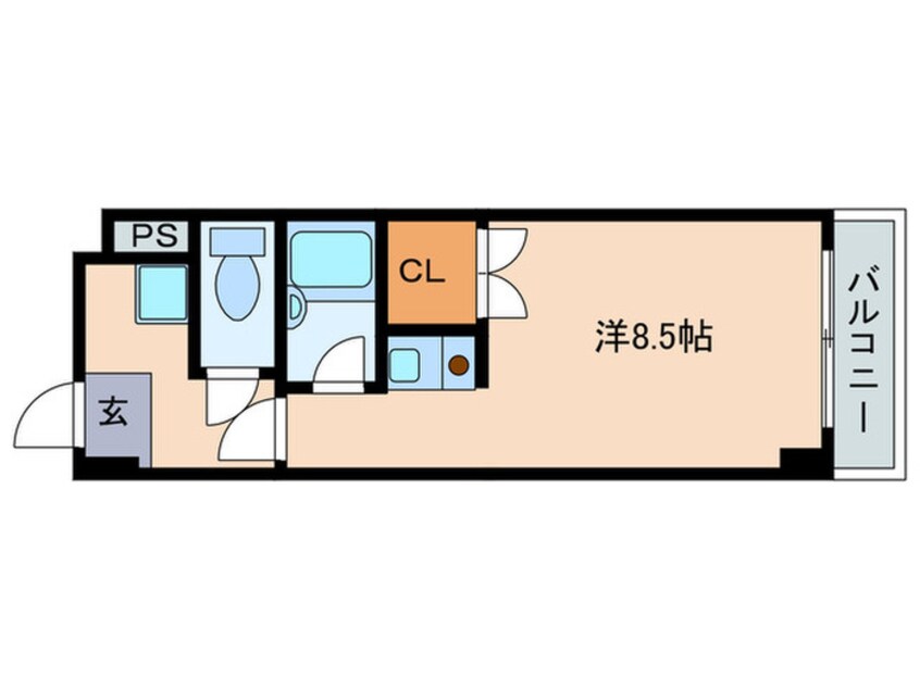 間取図 湖南コーポレーション