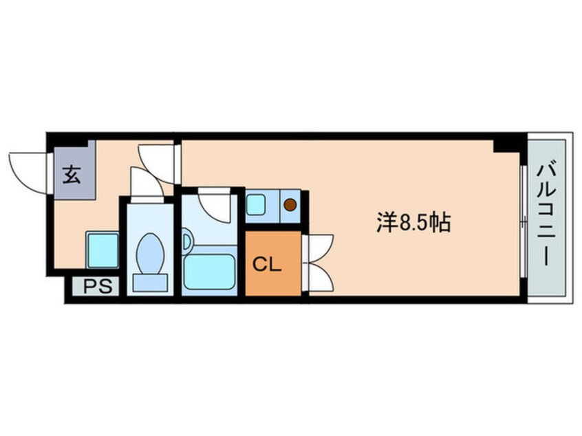 間取図 湖南コーポレーション