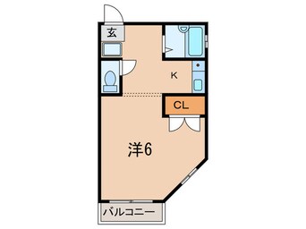 間取図 シュクレ須磨