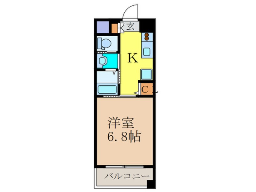 間取図 エスト茨木