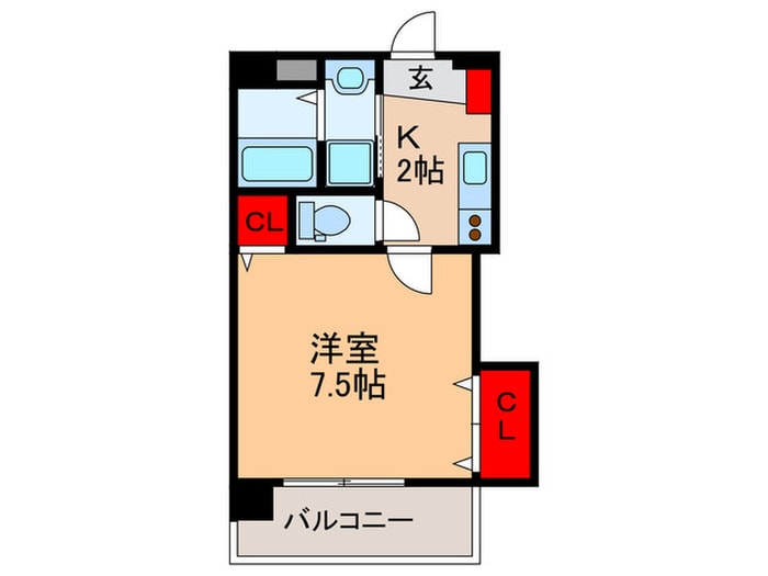 間取り図 カーサフェリス