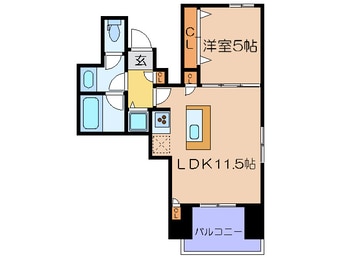 間取図 SK　FUKUSHIMA　GARDEN　SUITE